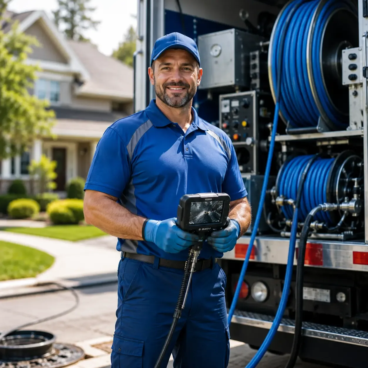 Local outdoor drain cleaning specialists in Brookville, IN
